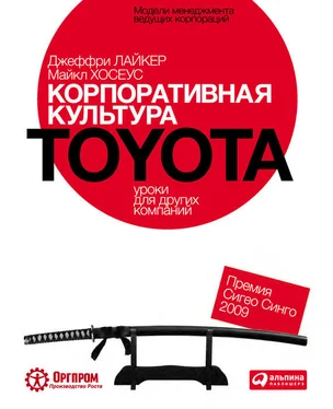Джеффри Лайкер Корпоративная культура Toyota: Уроки для других компаний