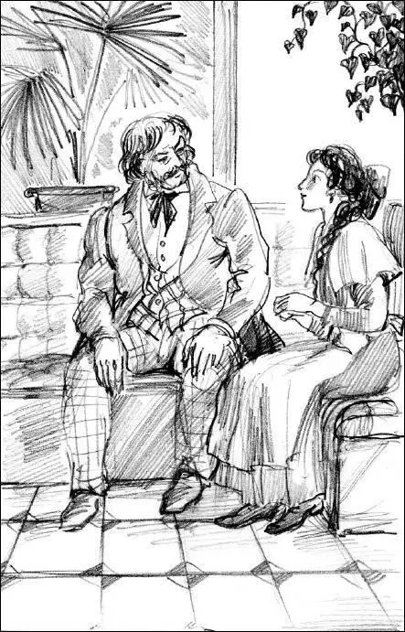 Наконец дочь перешла к тому как Мэри получила письмо за завтраком и не хотела - фото 9