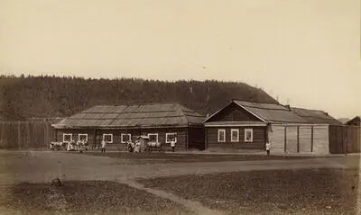Ссыльнокаторжная тюрьма в УстьКаре Во время посещения каторги - фото 117