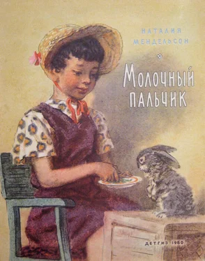 Наталия Мендельсон Молочный пальчик обложка книги