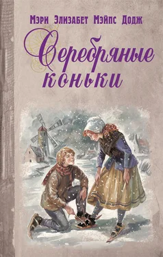 Мери Элизабет Додж Серебряные коньки обложка книги