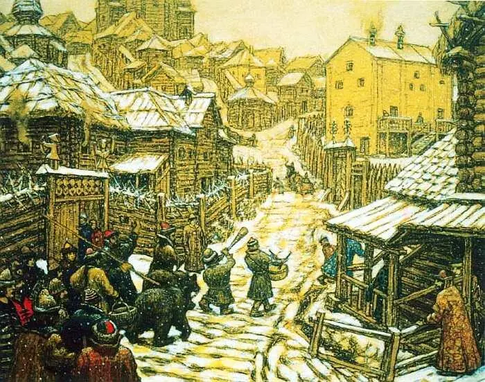 И до сих пор по деревням иногда холят колядники прославляя имя забытою бога - фото 48