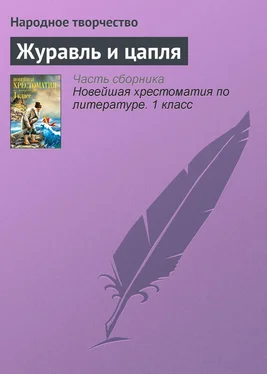 Народное творчество Журавль и цапля обложка книги