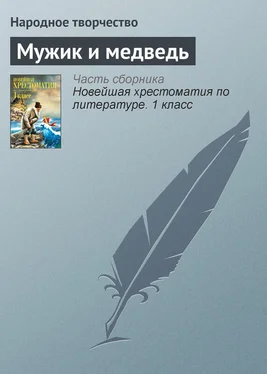 Народное творчество Мужик и медведь обложка книги