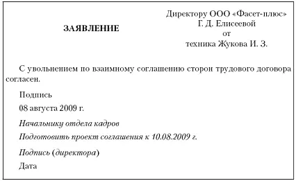 Рис 121Заявление о согласии с увольнением Подчеркнем что юридическая сила - фото 22
