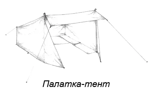 Установка бескаркасной палатки Застегни молнию на двери палатки Разверни - фото 32