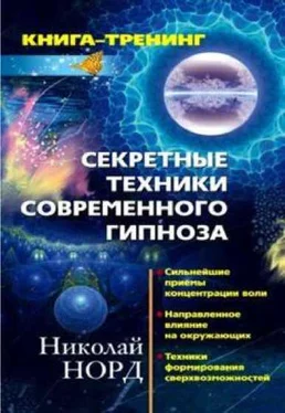 Николай нОРД Секретные техники современного гипноза обложка книги