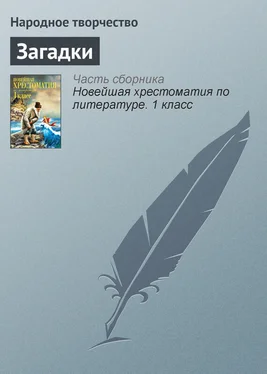 Народное творчество Загадки обложка книги