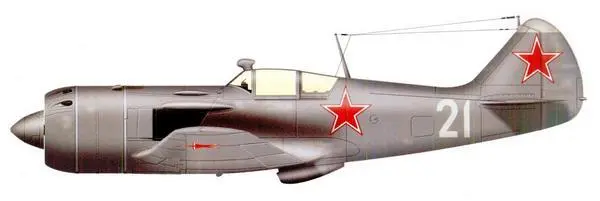 Ла9 неизвестной строевой части Ла9 Борисоглебское училище лётчиков 1950 - фото 79