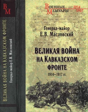 Евгений Масловский Великая война на Кавказском фронте. 1914-1917 гг. обложка книги