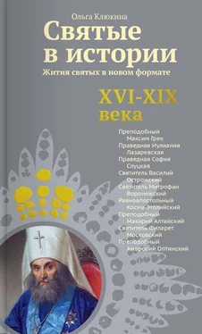 Ольга Клюкина Святые в истории. Жития святых в новом формате. XVI-XIX века обложка книги