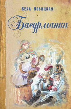 Вера Новицкая Басурманка обложка книги