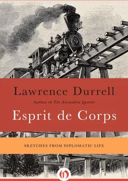 Lawrence Durrell Esprit de Corps: Sketches from Diplomatic Life обложка книги