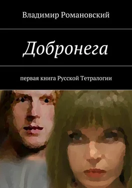 Владимир Романовский Добронега обложка книги