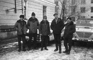 Ноябрь 1972 г Испытатели первого вазовского вездехода автор С Медведицков - фото 103