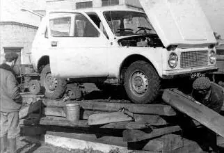 Загородная шигонская база Самодельная эстакада неказистая но надёжная - фото 141