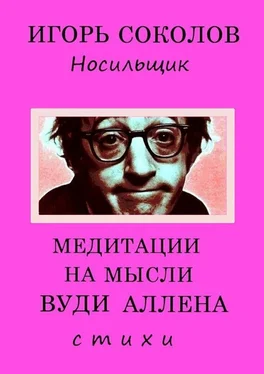 Игорь Соколов Медитации на мысли Вуди Аллена обложка книги