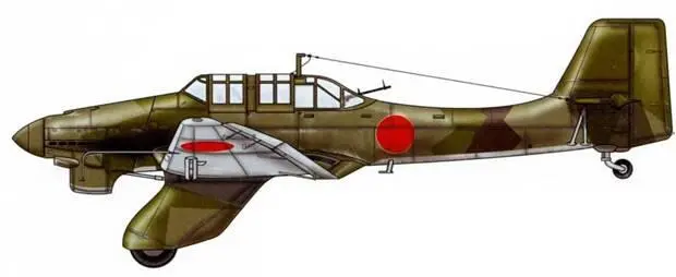 Ju 87К1 ВВС Императорской японской армии Япония 1940 г Оригинальный - фото 31
