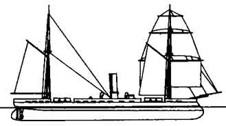 Монитор Арминиус Наружный вид 1867 г Монитор Арминиус Нвружный вид - фото 16