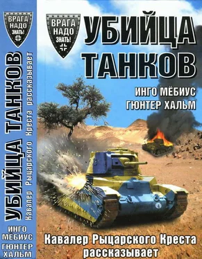 Инго Мебиус Убийца танков. Кавалер Рыцарского Креста рассказывает обложка книги