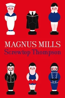 Magnus Mills Screwtop Thompson обложка книги