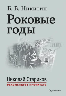 Борис Никитин Роковые годы обложка книги