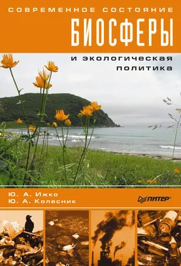 Ю. Колесник Современное состояние биосферы и экологическая политика обложка книги