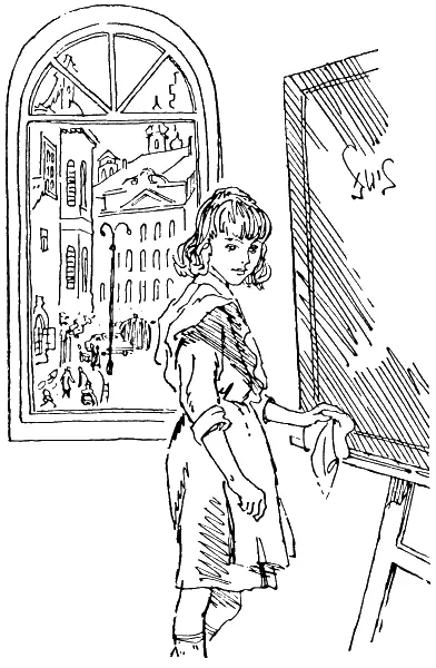 спиной обращенной к окну Ютка словно ощущала то что происходит там внизу - фото 5