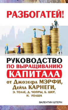 Валентин Штерн Руководство по выращиванию капитала от Джозефа Мэрфи, Дейла Карнеги, Экхарта Толле, Дипака Чопры, Барбары Шер, Нила Уолша обложка книги