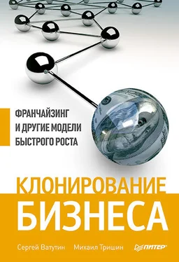 Сергей Ватутин Клонирование бизнеса. Франчайзинг и другие модели быстрого роста обложка книги