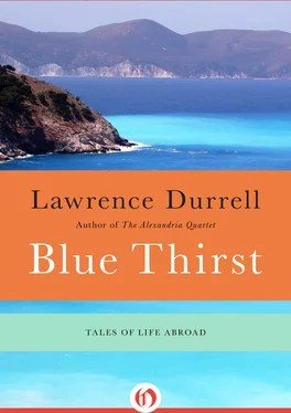 Lawrence Durrell Blue Thirst: Tales of Life Abroad обложка книги