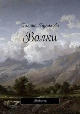 Галина Булахова Волки обложка книги