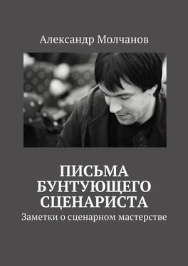 Александр Молчанов Письма бунтующего сценариста. Заметки о сценарном мастерстве обложка книги