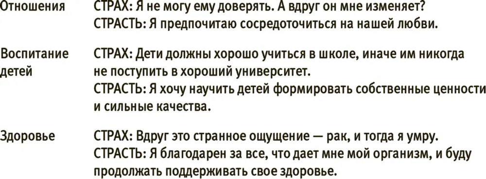 Разительное отличие правда Мысли и убеждения основанные на страсти дарят - фото 9
