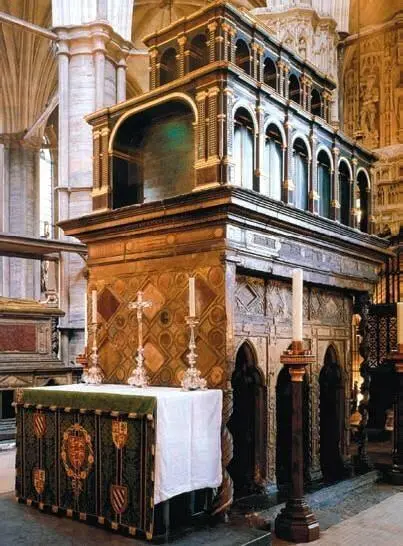 Вестминстерское аббатство Усыпальница Св Эдуарда ЭДУАРД IIEdward II - фото 66