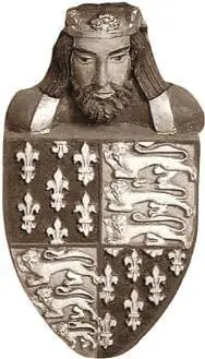 Печать Эдуарда II Голова и герб Эдуарда II ЭДУАРД IIIEdward III - фото 68