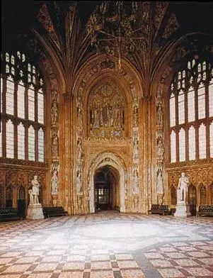 Центральные кулуары в здании парламента Зал Св Стефания в здании - фото 83