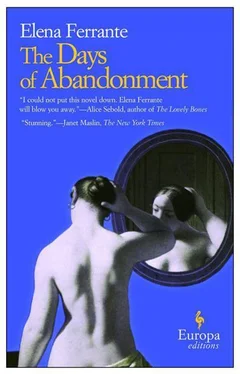 Elena Ferrante The Days of Abandonment обложка книги