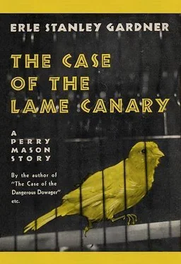 Erle Gardner The Case of the Lame Canary обложка книги