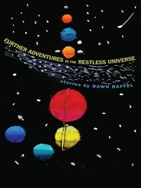 Dawn Raffel Further Adventures in the Restless Universe обложка книги