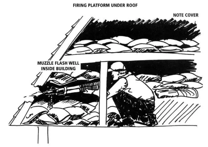 The top of a partially destroyed building can provide excellent cover But - фото 41
