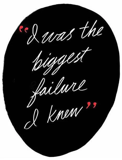 Ultimately we all have to decide for ourselves what constitutes failure but - фото 17