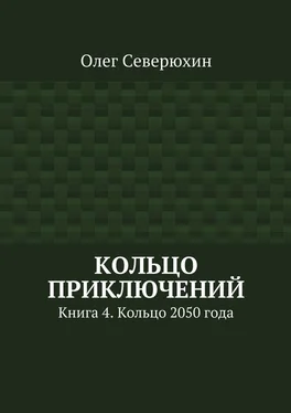 Олег Северюхин Кольцо приключений. Книга 4. Кольцо 2050 года обложка книги