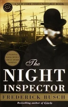 Frederick Busch The Night Inspector обложка книги