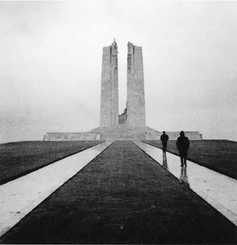 Vimy Ridge the Canadian war memorial The Memorial took eleven years to - фото 17