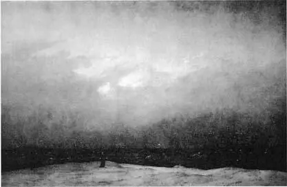 The Monk by the Sea by Caspar David Friedrich she was right the picture is - фото 21
