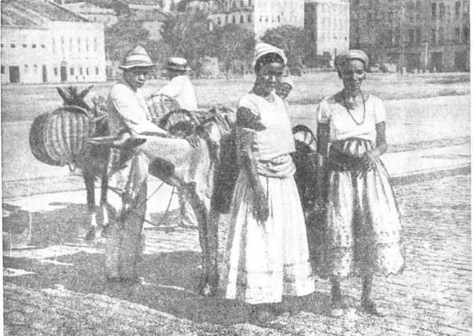 Баиянские негритянки Баркас с изделиями гончаровкустарей Баия славится - фото 53