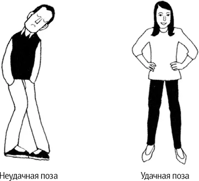 Рис 8 Неудачная поза удачная поза 2 Дышите Чтобы сохранить позитивное - фото 8