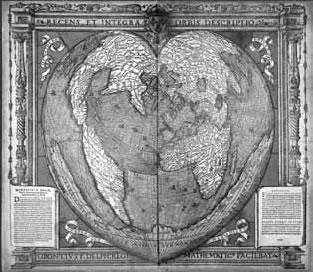 Оронций Фине Recens et integra orbis descriptio1536 Национальная библиотека - фото 189
