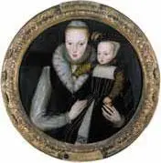53 Неизвестный художник Королева Елизавета в коронационной мантииОк 1560 - фото 266